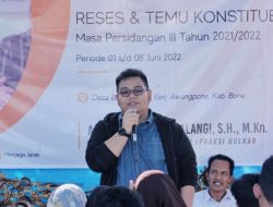 Reses di Bulumparee Awangpone, Warga Antusias Bertemu Andi Izmand