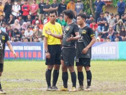 Asprov PSSI Sulsel Hukum Wasit yang Pimpin Pertandingan Paddengngeng di Marioriwawo Cup III