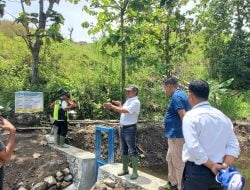 Pastikan Produksi Pertanian Meningkat, Kadis Asman Tinjau Pembangunan Embung di Lamuru