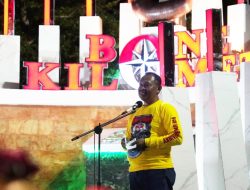 Ratusan Bikers Saksikan Peresmian Monumen Tugu Titik Nol Bone