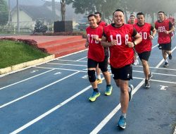 Serdik Bagas Sancoyoning Aji Jalani Tes Kesemaptaan Jasmani Sespimmen Polri Dikreg-63