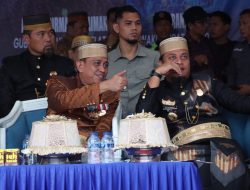 Gubernur Sulsel Serahkan Bantuan Keuangan Rp 12 Miliar Pada Puncak Peringatan Hari Jadi Wajo ke-624