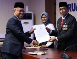 Disaksikan Bupati Wajo dan Sekda, Kepala OPD dan Camat Teken Perjanjian Kinerja