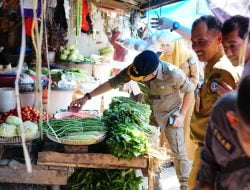 Pj Bupati Bone Pantau Harga Kebutuhan Pokok di Pasar Bajoe dan Palakka