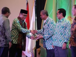 Bersama Menko PMK dan PJ Gubernur Sulsel, Bupati Wajo Hadiri Silaknas ICMI 2023