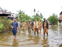 Pj Bupati Wajo Tinjau Titik Lokasi Banjir