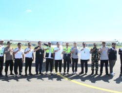 Wabup Bone Terima Kunjungan Kadishub Sulsel, Bahas Rencana Sekolah Penerbangan