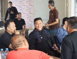 Silaturahmi Dansat Brimob Polda Sulsel dengan Para Pewarta, Ini Pesannya