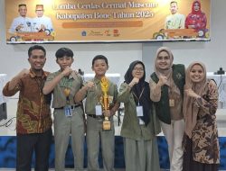 SMP Islam Athirah Bone Sabet Juara 1 Lomba Cerdas Cermat Museum 2025
