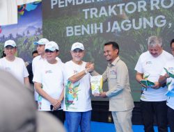 Hadiri Acara Senator Peduli Ketahanan Pangan di Pangkep, Bupati Bone: Ketahanan Pangan untuk Sejahterakan Petani dan Masyarakat