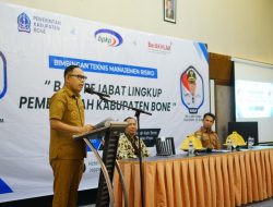 Wabup Bone Buka Bimtek Manajemen Risiko, Tegaskan Pentingnya Tata Kelola yang Profesional