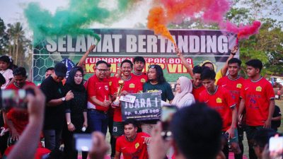 Wakil Bupati Bone Tutup KTMP Cup VIII, Paddengngeng FC Lamuru Jadi Jawara