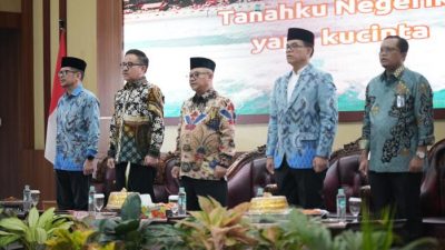 Mendikdasmen Hadiri Pelantikan Pengurus BMPS Kabupaten/Kota Se-Sulsel