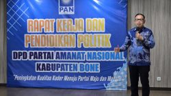 Wabup Bone Buka Musda DPD PAN Bone, Tekankan Politik Santun dan Pembangunan Daerah