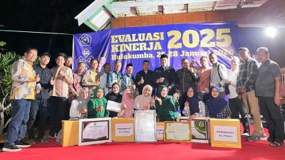 Kemenag Bone Borong Empat Penghargaan pada Evaluasi Kinerja Kanwil Kemenag Sulsel 2025