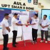 SMAN 8 Bone Makin Kreatif: Wabup Resmikan Studio Podcast dan Panggung Kreasi