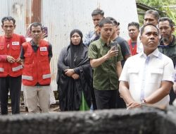 Bupati Wajo Bersama PMI Salurkan Bantuan ke Korban Kebakaran di Kelurahan Cempalagi