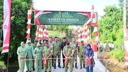 Buka Isolasi Wilayah, Jembatan Perintis Garuda Aramco di Bone Resmi Berdiri Kokoh Berkat Sinergi TNI-Pemda