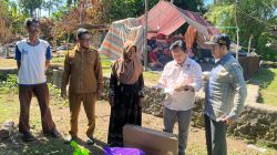 Ringankan Beban Korban Musibah, BAZNAS Bone Serahkan Bantuan kepada Keluarga Korban Kebakaran di Patimpeng