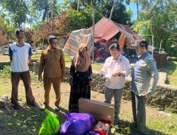 Ringankan Beban Korban Musibah, BAZNAS Bone Serahkan Bantuan kepada Keluarga Korban Kebakaran di Patimpeng