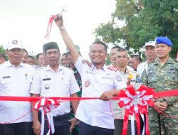 Komitmen BerAMAL untuk Infrastruktur Lebih Baik, Bupati Bone Resmikan Jalan Lapeccang–Lonrong