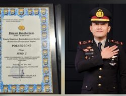 Satlantas Polres Bone Raih 2 Penghargaan di Puncak HUT Bhayangkara ke-80, AKP Riyanda: Kami Terus Berbenah
