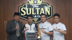 Turnamen Biliar The Sultan Pool & Cafe Hadirkan Persaingan Atlet Lintas Daerah, Total Hadiah Rp121,2 Juta