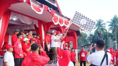 Semarak HUT Kemerdekaan di Kajuara, Wabup Bone Ajak Bersama Wujudkan Bone Mabberre